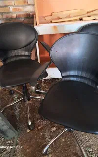 چهارعدد صندلی چرخ دار