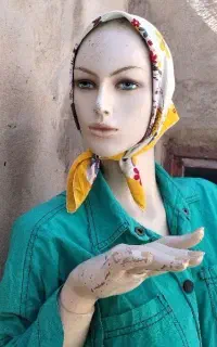 مانکن زنانه چرخشی