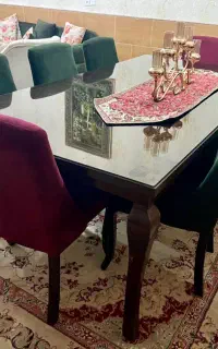 میز ناهار خوری هشت نفره