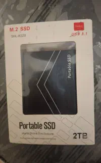 هارد اکسترنال 2TB همراه با تبدیل تایپ c