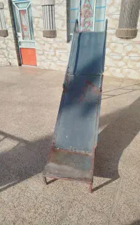 سرسره آهنی سایز متوسط خودم درست کردم برای بچه هام