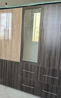 کمد ام دی اف  و آینه کنسول در حد نو