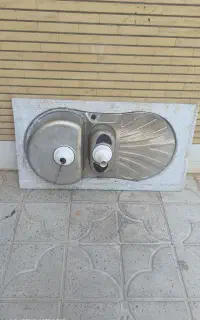 سینک ظرف شوی دوقلو