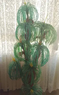 گل مصنوعی طرح نخل