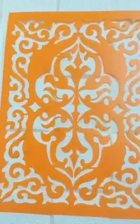 حروف کالیگرافی‌ چوبی و شابلون