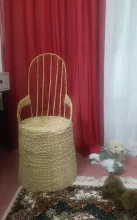 صندلی حصیری