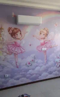 کاغذ دیواری ، نصب پوستر ، ابزار ، نصاب کاغذ دیواری