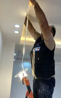 نصب هالوژن و لاین نوری