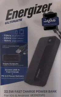 پاور بانک Energizer مدل UE20035PQ