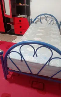 تخت آهنی باتشک یه نفره