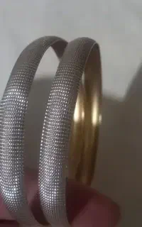 ۲ عدد النگو طلا سایز۱
