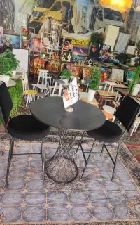 صندلی اپن صندلی بار پایه فلزی مدل ویلسون