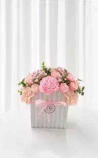 باکس گل شمع
