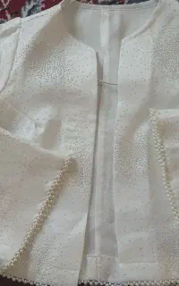 کت سفید سایز مجلسی