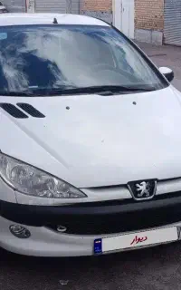پژو ۲۰۶ v8  مدل ۹۱