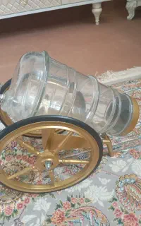کلمند شیشه ای نو مناسب جهیزیه