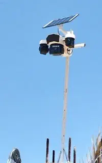 نصب و راه اندازه دوربین خورشیدی