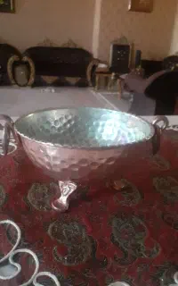 ظرف مسی قدیمی