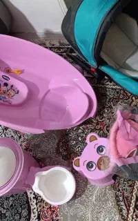 کریر  وان تاب سطل صندلی همش باهم