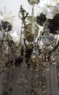 لوستر برنز ۱۰ شعله