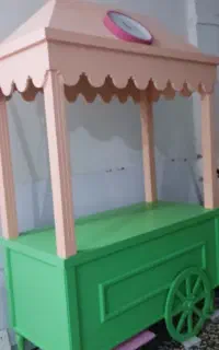 کلبه چوبی برای کافه
