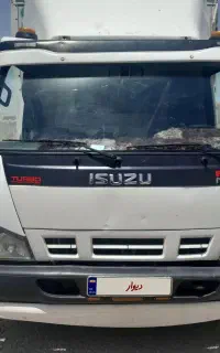 ایسوزو ۶تن یخچال بدون رنگ فابریک