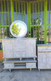 آینه کنسول ست کامل میز Tv