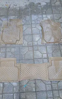 کف پایی ژله‌ای خودرو(کرمی‌رنگ)
