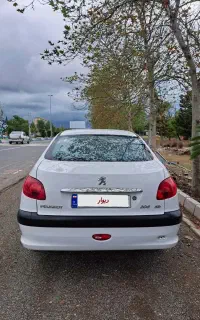 پژو ۲۰۶ SD مدل ۹۹ بی رنگ بدون مشابه در حد خشک