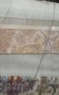 فرش نیمه کاره