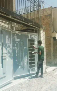 نقاشی ساختمان دروپنجره کناف کفبند ضدزنگ