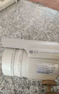 2 عدد دوربین مداربسته با کابل