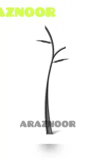 پایه چراغ پارکی و خیابانی نهال