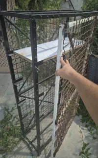 قفس فلزی پنج طبقه