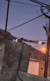 دوربین مداربسته شبکه برق ساختمان جوشکاری