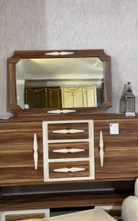 آینه کنسول انزو شکلاتی مجموعه تخفیفی زرین