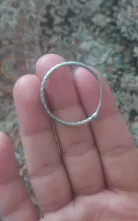 گوشواره نقره طرح دار
