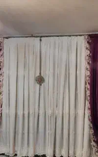 پرده تمیز ومرتب