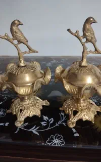 سه عدد قنداق برنز