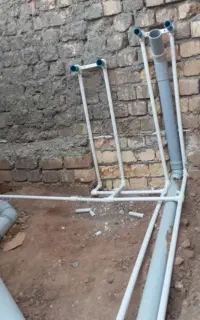 لوله کشی اب وفاضلاب به صورت کلی وخورده کاری