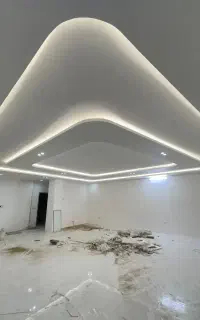 اجرای کناف با متریال و نقاشی ساختمان (قربان زاده)
