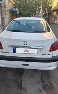 پژو 206 صندوق دار