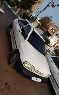 پراید۹۲دوررنگ سقف وستون بی رنگ