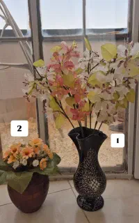 گل مصنوعی، مجسمه و دکور منزل