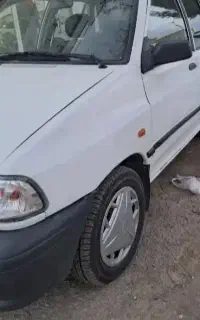 پراید ۹۶ بی رنگ بی ضربه.