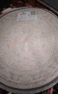 فرش دایره ۱۲۰۰ شانه بزگمهر کاشان