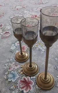 جا شمعی ۳ عدد سالم سالم