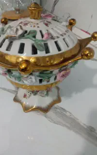 جا شکلاتی چینی گل برجسته