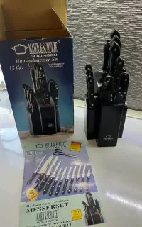 ست چاقو ۱۲ پارچه زولینگن اصل