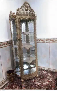 بوفه نو همراه سطل مدل طرح برنز